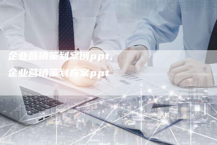 企业营销策划案例ppt,企业营销策划方案ppt