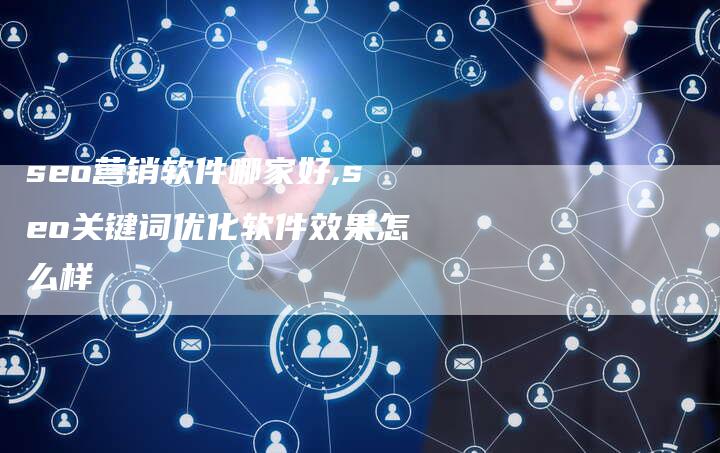 seo营销软件哪家好,seo关键词优化软件效果怎么样